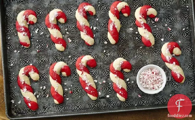 Candy Cane Cookies