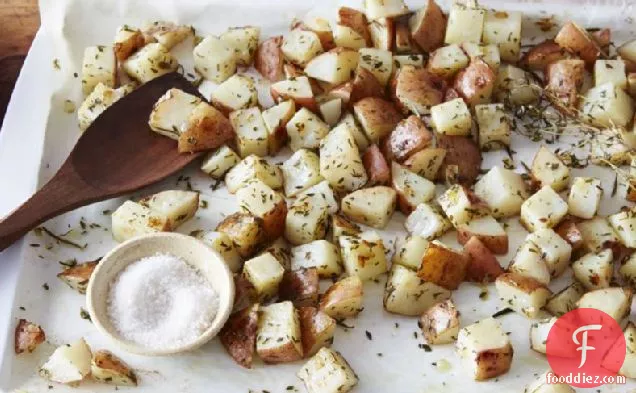 Roasted Rosemary-Onion Potatoes