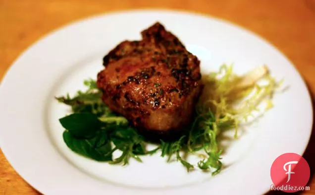 Dinner Tonight: Savory Mint Lamb Chops