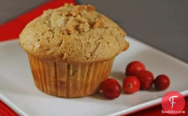 Streusel-Topped Cranberry Coffee Cake Muffins