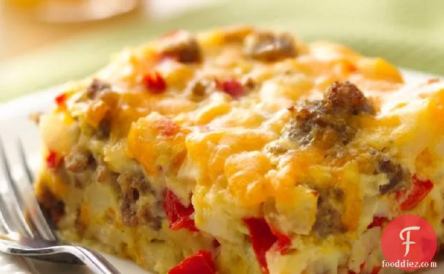 Gluten-Free Impossibly Easy Breakfast Bake