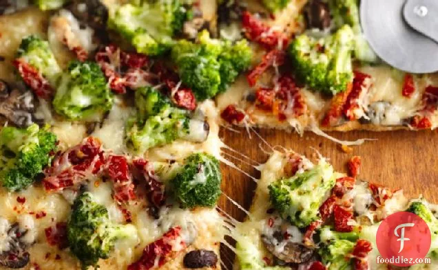Tuscan Broccoli Pizza