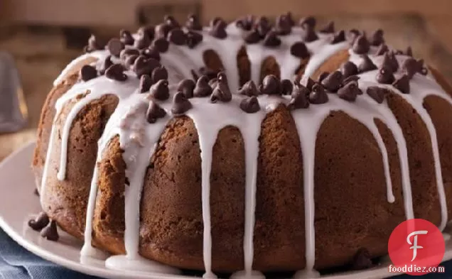 कद्दू-चॉकलेट पाउंड केक