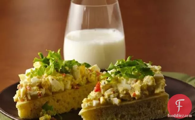 Open-Face Egg Salad Sandwiches