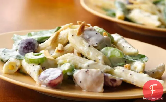 Chicken Pasta Salad with Creamy Lemon Dressing