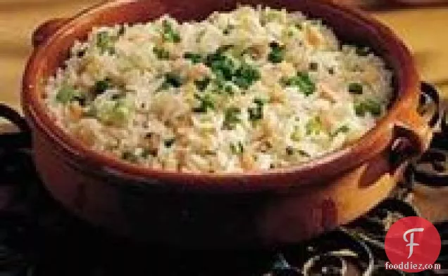 Pine Nut and Green Onion Pilaf