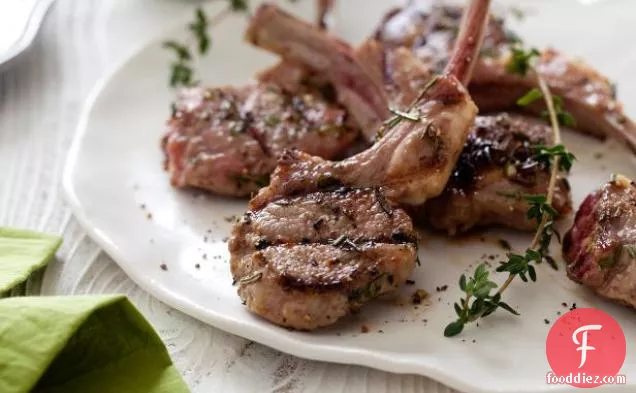 ग्रील्ड भेड़ का बच्चा चॉप