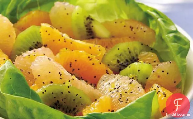 Citrus Salad with Poppy Seed-Honey Dressing