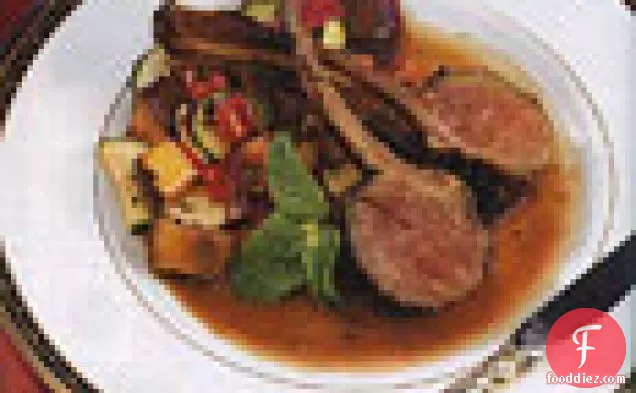 Spice-Crusted Rack of Lamb