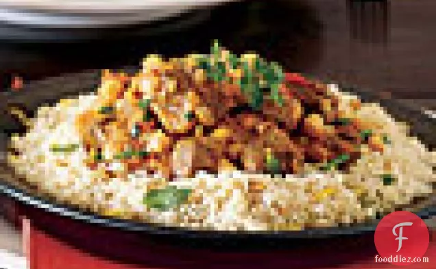 मोरक्को धीमी गति से पका हुआ भेड़ का बच्चा