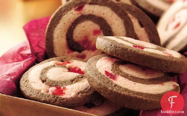 Chocolate-Cherry Pinwheels