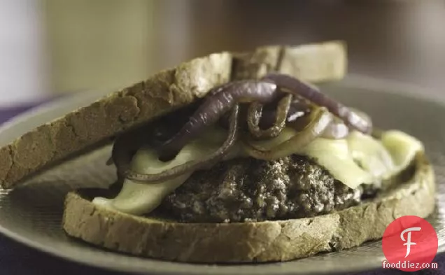 Grilled Patty Melts with Smothered Onions