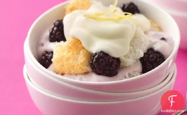 Blackberry-Lemon Yogurt Trifle