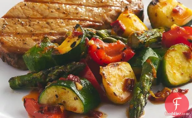 Spicy Chipotle Grilled Vegetables