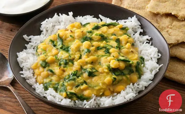 Easy Spinach Dal (Dhal, Dhall)