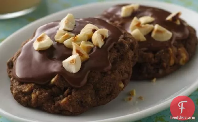 Choco-Hazelnut Latte Cookies