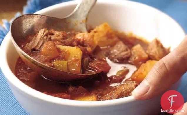 Slow-Cooker Chili Beef Stew
