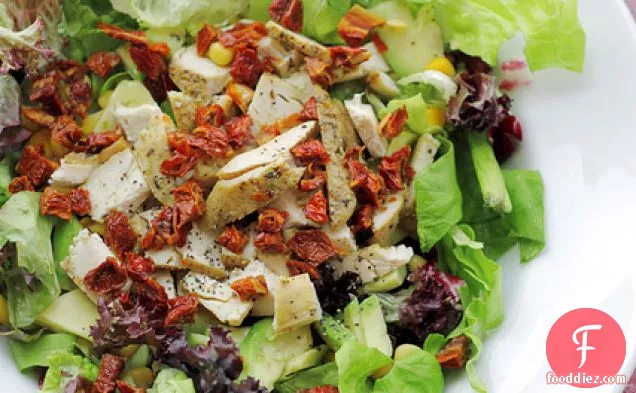 Chicken, Sundried Tomatoes And Lettuce