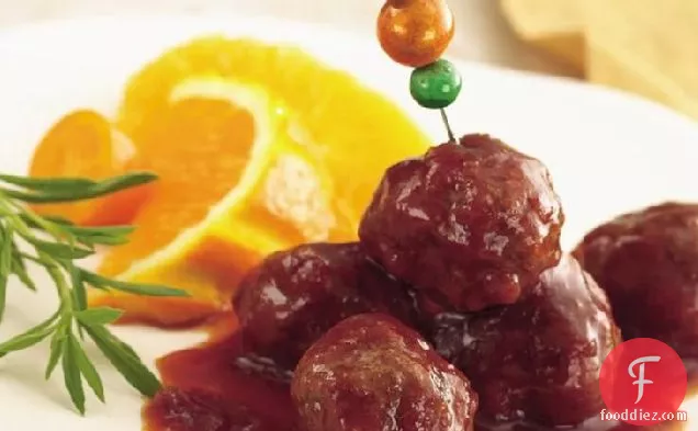 Slow-Cooker Shortcut Cranberry Barbecue Meatballs