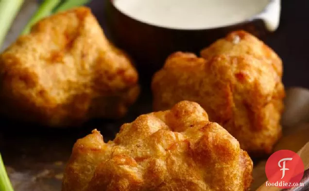 Beer-Battered Chicken with Amber Aioli
