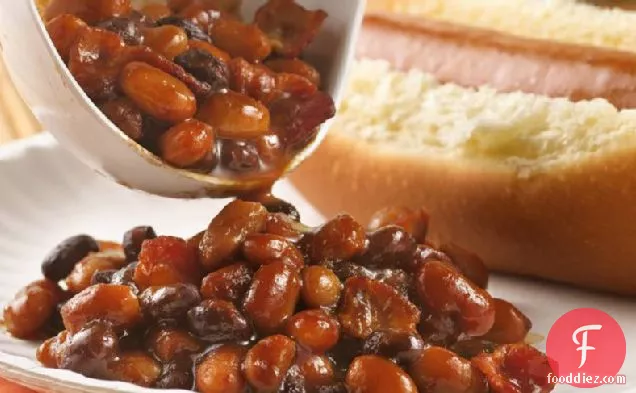 Slow-Cooker Barbecued Beans