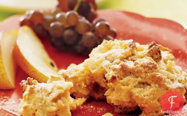 Pear-Nut Scones
