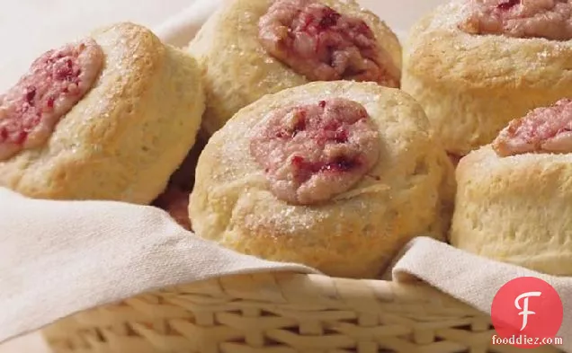 Strawberry-Cream Cheese Biscuits