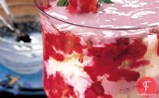 Easy Raspberry Trifle