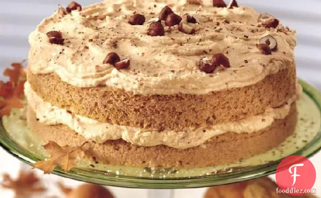 Pumpkin-Hazelnut Torte