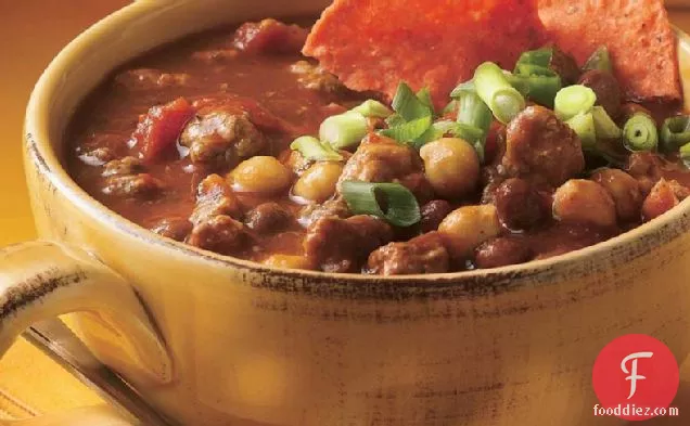 Slow-Cooker Spicy Chili