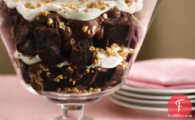 Gluten-Free Fudgy Brownie Trifle