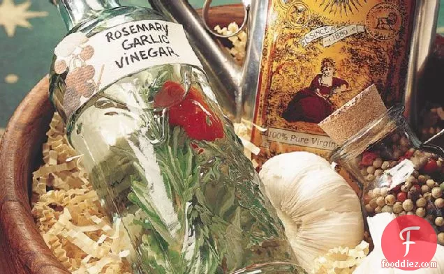 Rosemary-Garlic Vinegar