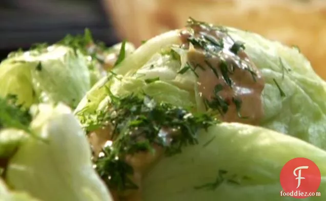 Iceberg Lettuce with Russian Dressing