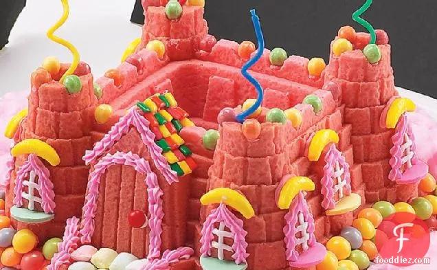 Princess Castle Bundt Cake