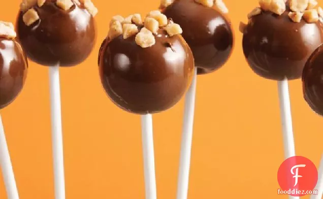 Chocolate Toffee Cake Pops
