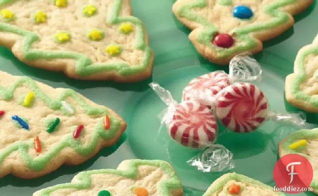 Christmas Tree Cookies