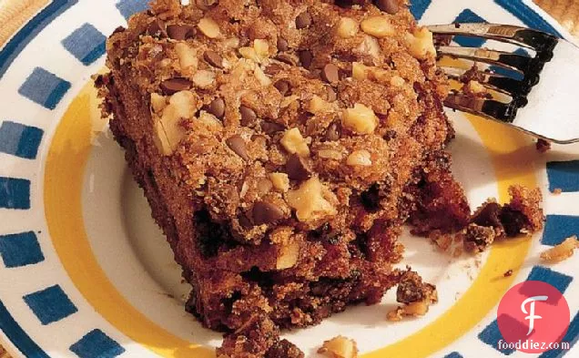 Take-Along Chocolate Chip-Date Cake