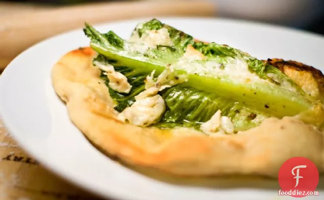 Pizza And A Dream (grilled Lettuce Pizza)