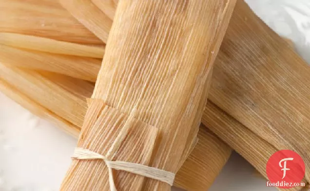 Chicken, Chiles and Cheese Tamales