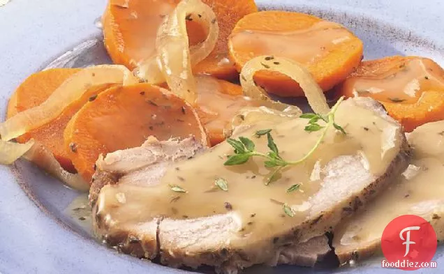 Slow-Cooker Winter Pork Roast Dinner