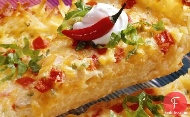 Cheesy Fiesta Pie