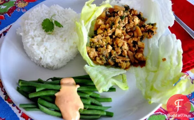 Chinese Chicken Lettuce Wraps
