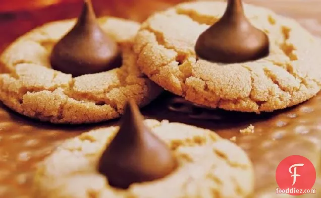 Peanut Butter-Chocolate Candy Cookies