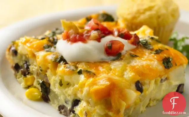 Santa Fe Egg Bake