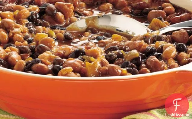 Slow-Cooker 4-Can Baked Beans