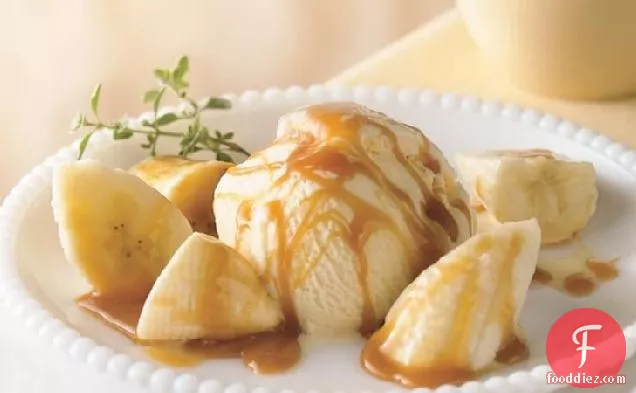 Bananas Foster with Ice Cream