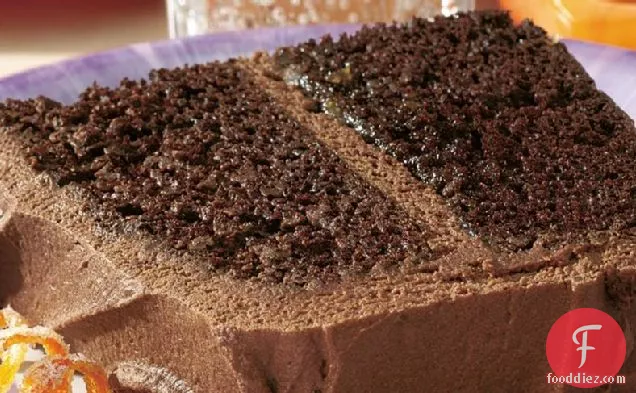 Orange-Mocha-Chocolate Cake