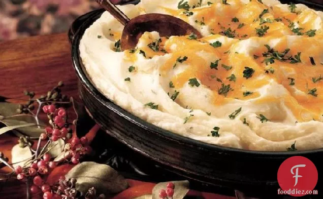 Two-Cheese and Rosemary Mashed Potato Casserole
