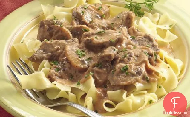 Hearty Beef Stroganoff