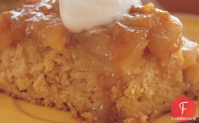 Pear-Ginger Upside-Down Cake